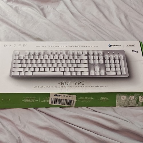 Razer pro type - pro, white