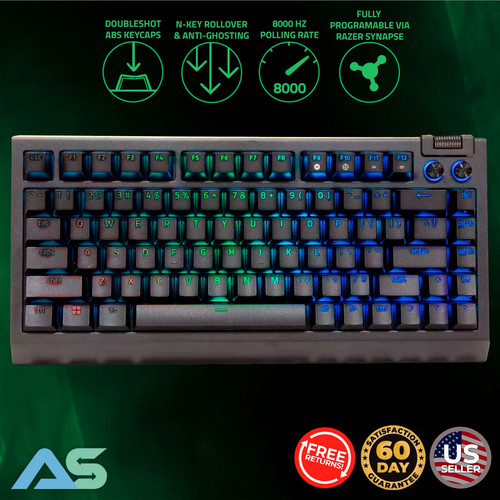 Razer blackwidow - blackwidow, 75%