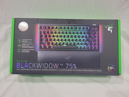 New razer blackwidow - new, 75%